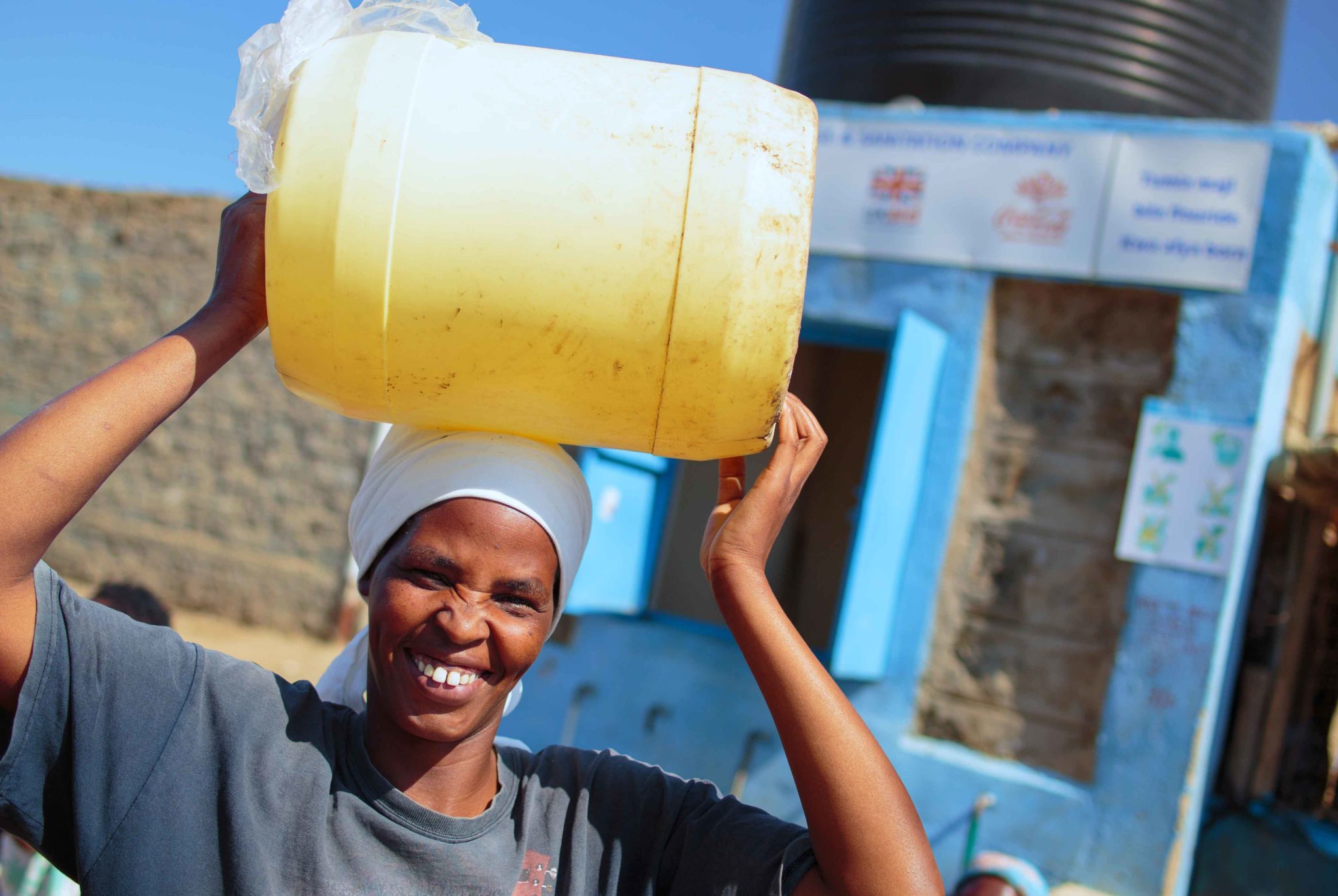 Coca-Cola 5by20 Project - water vendors in Naivasa Kenya