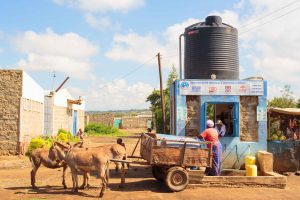 Coca-Cola 5by20 Project - water vendors in Naivasa Kenya