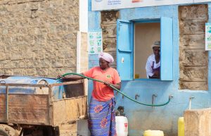 Coca-Cola 5by20 Project - water vendors in Naivasa Kenya