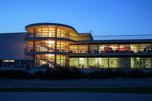 English seaside: Built in 1935, the De La Warr Pavilion is one of the earliest examples of Modernist architecture in Britain